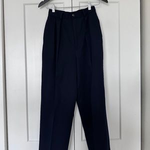 Ralph Lauren (Blue Label) 100% Wool Navy Blue Trouser